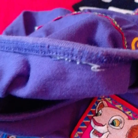 Vintage 90s Disney The Lion King Longsleeve Floral Dress - Picture 9 of 9